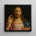 Christ the Redeemer Painting - Francesco Bissolo — framed artwork on a wall