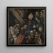 Christ carrying the cross - Hieronymus Bosch — framed artwork on a wall