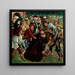 Christ Carrying the Cross - Master of the Visitation of Freising — framed artwork on a wall