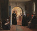 a solemn procession at the church after childbirth - Christen Dalsgaard — artwork view