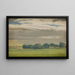 Landscape near the town of Skive with the manor of Skivehus, Jutland - Christen Dalsgaard — framed artwork on a wall