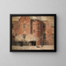 the manor house of Krabbesholm in Jutland - Christen Dalsgaard — framed artwork on a wall