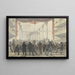 Exuditio Musica Air sung by Madame Colin journal 1st November - Christiaan Andriessen — framed artwork on a wall