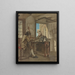 L'artiste dans son atelier - Christiaan Andriessen — framed artwork on a wall