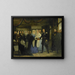 The Princess of Orange receiving Alexander II, Grand Duke and heir to the throne of Russia, in Tsar Peter's house in Zaandam - Christiaan Julius Lodewijk Portman — framed artwork on a wall