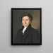 Johan Laurentz Jensen - Christian Albrecht Jensen — framed artwork on a wall
