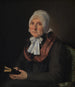 Maria Magdalena Jensen née Jessen the mother of artists - Christian Albrecht Jensen — artwork view