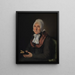 Maria Magdalena Jensen née Jessen the mother of artists - Christian Albrecht Jensen — framed artwork on a wall