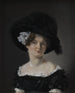 Mathilde Theresia von Irgensbergh née Holsten, wife of Mathias Friis von Irgensbergh - Christian Albrecht Jensen — artwork view