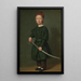One of the artist's sons - Christian Albrecht Jensen — framed artwork on a wall