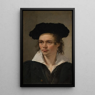 Reproduction of the painting The sculptor Hermann Ernst Freund - Christian Albrecht Jensen