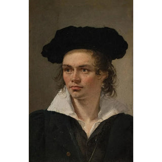 Reproduction of the painting The sculptor Hermann Ernst Freund - Christian Albrecht Jensen
