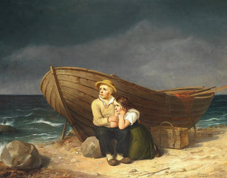 Burning memories on a beach - Christian Andreas Schleisner — artwork view