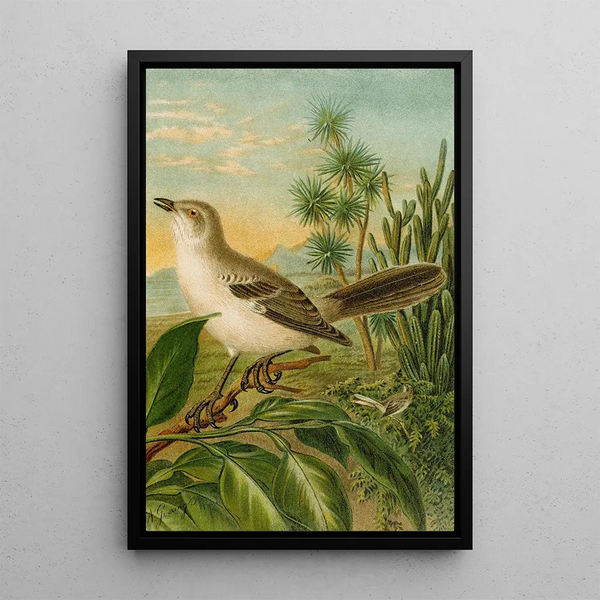Reproduction of the painting The World of North American Birds pl04 - Christian Anton Goering