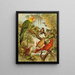 The World of North American Birds pl27 - Christian Anton Goering — framed artwork on a wall