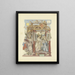L'Annonciation de Marie de Ratgeb at the Carmelite Monastery of Frankfurt am Main - Christian Becker — framed artwork on a wall