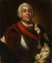 Portrait of August III, Saxon King of Poland - Christian Benjamin Müller — artwork view