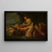 Mythological scene painting - Christian Bernhard Rode — framed artwork on a wall