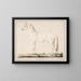 The jumping horse - Christian David Gebauer — framed artwork on a wall