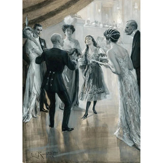 A Little Dance - Christian Emil Rosenstand — artwork view
