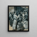 A lively conversation - Christian Emil Rosenstand — framed artwork on a wall