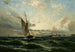 Marine landscape painting - Christian Fredrik Svensson — artwork view