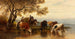 Landscape with peasants and livestock - Christian Friedrich Mali — artwork view