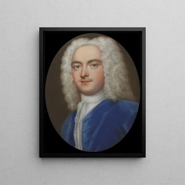 Joseph Addison - Christian Friedrich Zincke — framed artwork on a wall