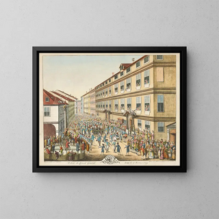 Return of the General Council held on 10 February 1789 - Christian Gottlieb Geissler — framed artwork on a wall