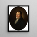 Portrait of the shipowner Peder Hansen Sdring - Christian Gottlieb Kratzenstein-Stub — framed artwork on a wall