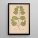 Ectypa vegetabilium Pl145 - Christian Gottlieb Ludwig — framed artwork on a wall