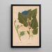 Ectypa vegetabilium Pl158 - Christian Gottlieb Ludwig — framed artwork on a wall