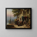 The seer - Christian Grothe — framed artwork on a wall