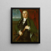 Captain David Coats - Christian Gullager — framed artwork on a wall