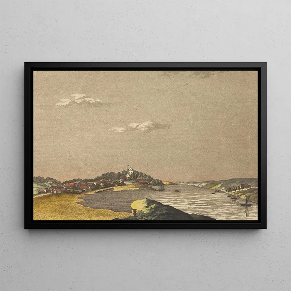 Middelfart - Christian Heinrich Grosch — framed artwork on a wall