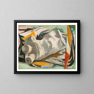 Torse de Strzender - Christian Hess — framed artwork on a wall