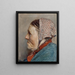 Anne Gaihede - Christian Krohg — framed artwork on a wall