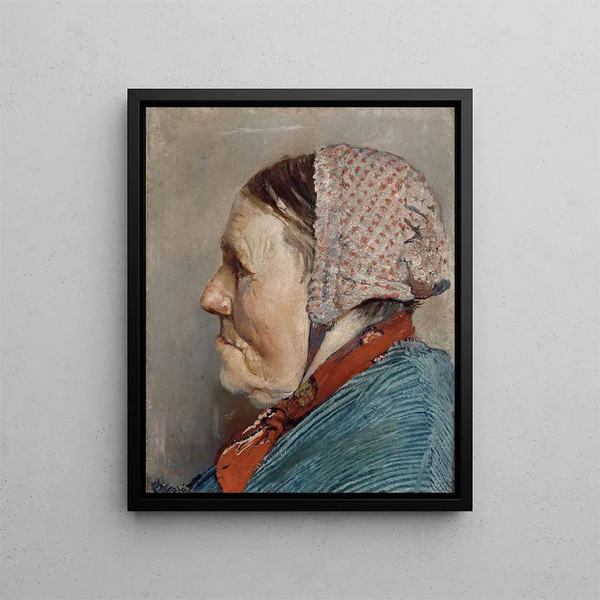 Anne Gaihede - Christian Krohg — framed artwork on a wall
