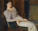 Girl in White - Christian Krohg — artwork view