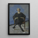 Naima Wifstrand the actress - Christian Krohg — framed artwork on a wall