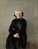 Portrait Painting of Marie Krohg, the artist's aunt - Christian Krohg — artwork view