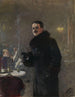 Portrait of the painter Gerhard Munthe - Christian Krohg — artwork view