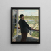 Portrait of the Swedish painter Karl Nordström - Christian Krohg — framed artwork on a wall