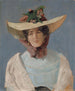 Portrait of actress Agnès Mowinckel - Christian Krohg — artwork view