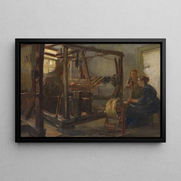 Tapestry Room - Christian Landenberger — framed artwork on a wall