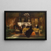 La Rédaction du Testament - Christian Ludwig Bokelmann — framed artwork on a wall