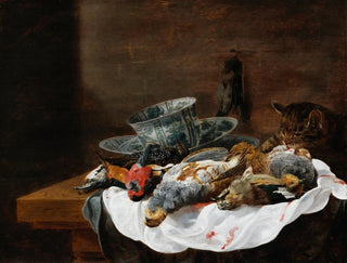 Nature morte avec des oiseaux morts - Christian Luycks — artwork view