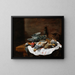 Nature morte avec des oiseaux morts - Christian Luycks — framed artwork on a wall
