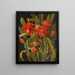 Christmas Cactus Painting - Christian Mühlbach — framed artwork on a wall