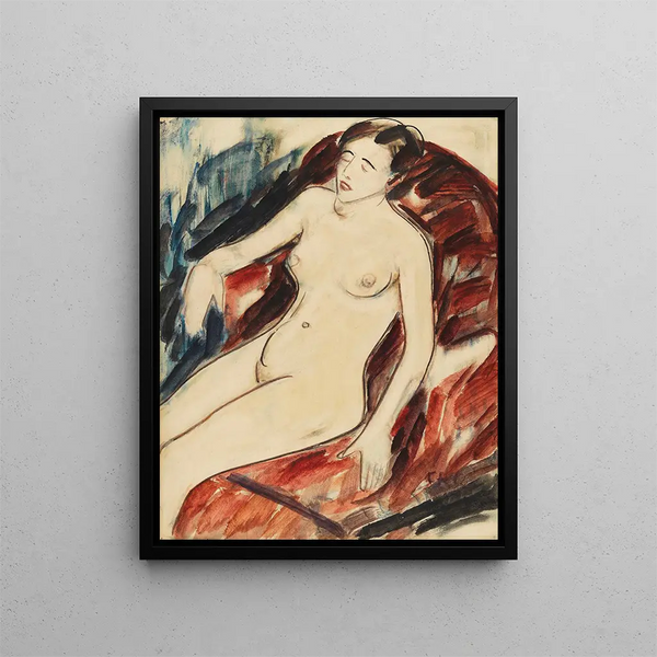 Acte - Christian Rohlfs | Painting — framed artwork on a wall